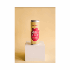 Mocktail Gin Fizz Citron et Framboise - Prêt-à-boire sans alcool - Comont 4 x 355 ml