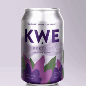 Apéritivo Boréal - Prêt-à-boire - Pétillant - KWE Cocktails 4 x 355 ml