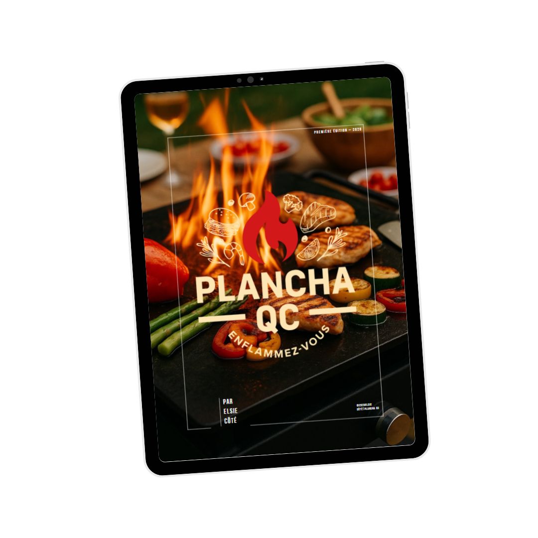 Ebook Mme Plancha - Le Cassis - Elsie Côté - Plancha Québec inc.