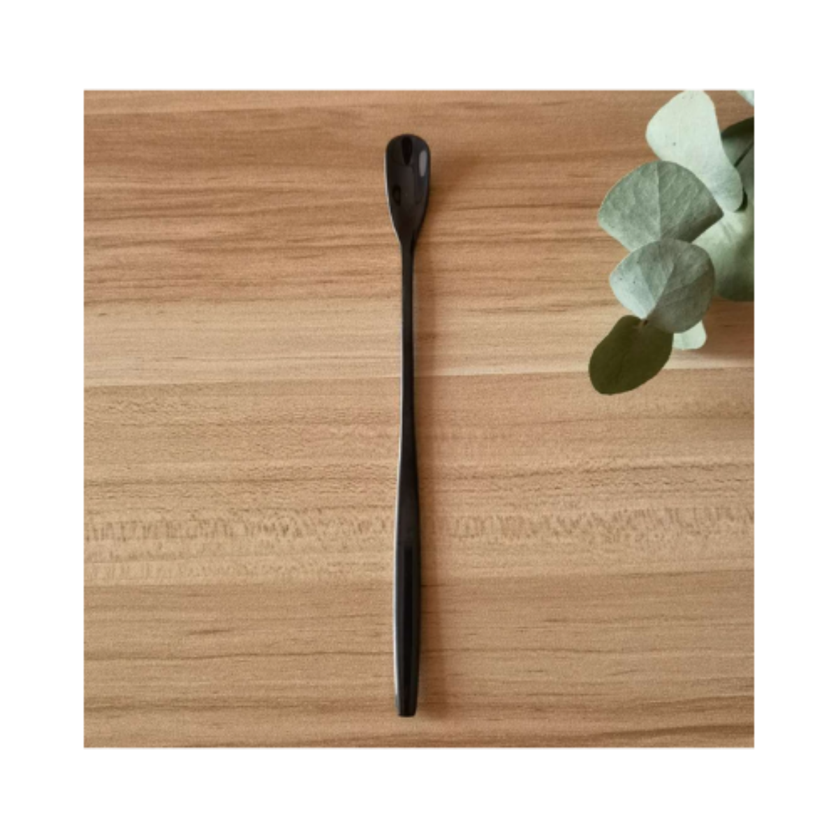 Cuillère à Cocktail - Noir - Accessoire - Poseidn 1 pièce