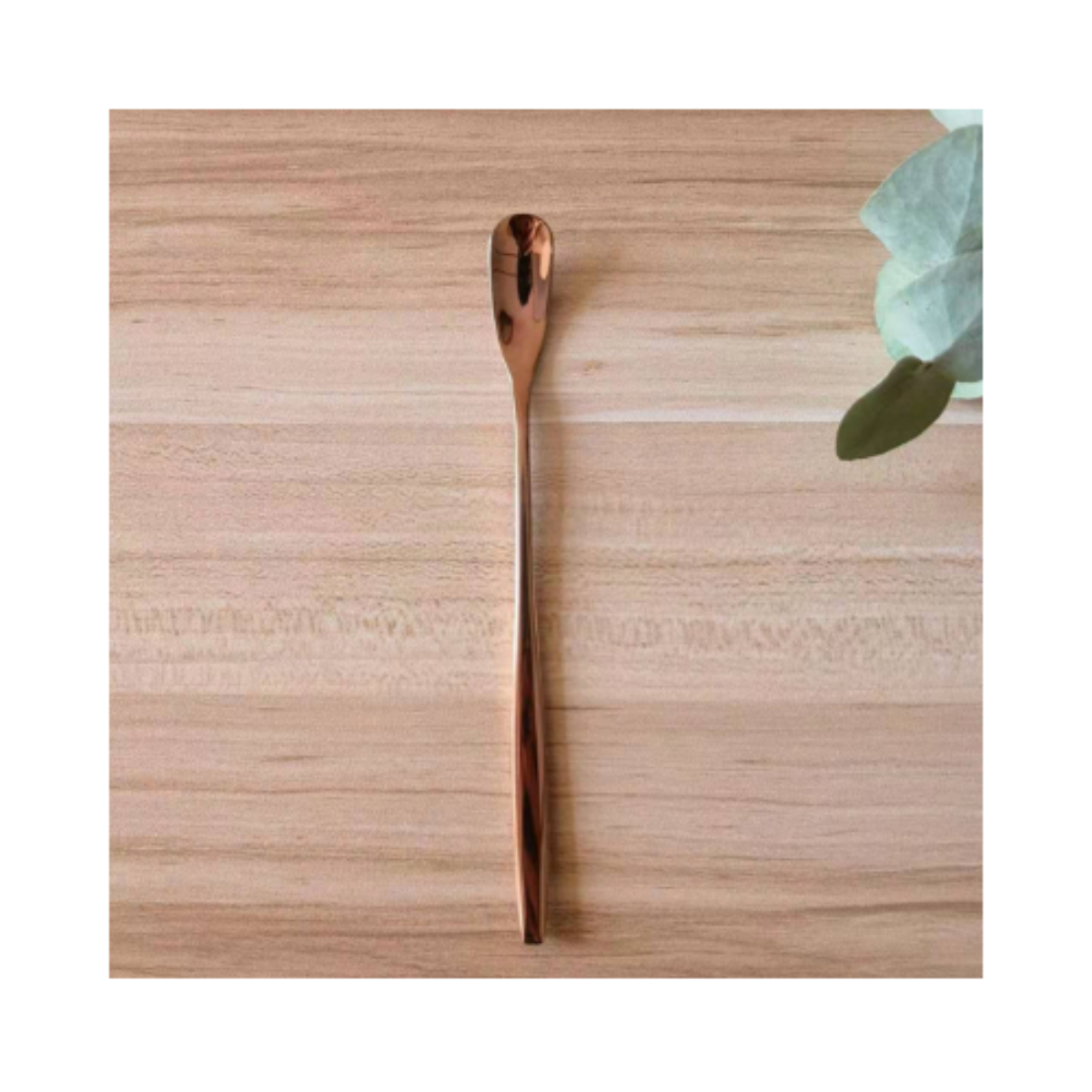 Cuillère à Cocktail - Or Rose - Accessoire - Poseidn 1 pièce